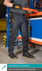 ACE Genesis Jeans Herren-Arbeitshose lang