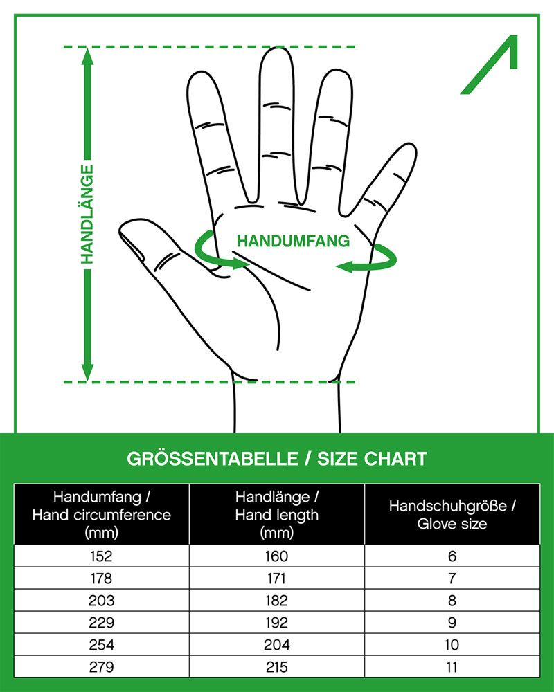 10 Paar ACE Handyman Arbeitshandschuhe - 08-M (Bild 6)