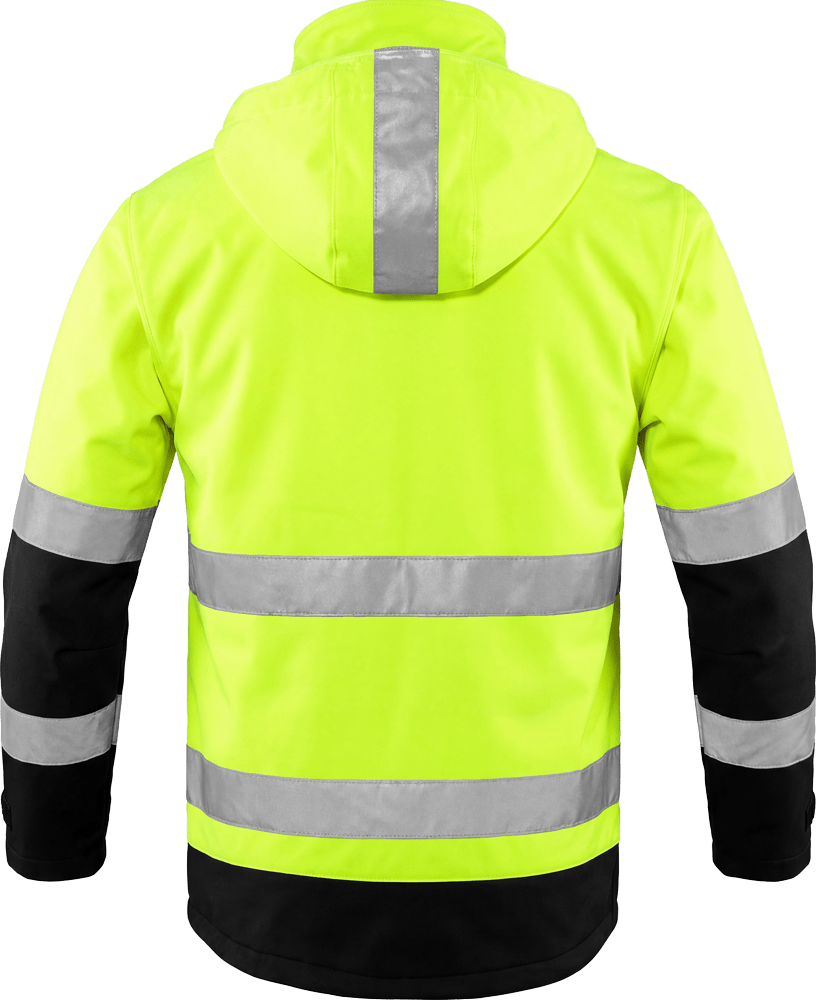 ACE Neon Softshell-Warnjacke für Herren