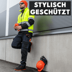 ACE Neon Softshell-Warnjacke für Herren