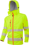 ACE Neon Lite Softshell-Warnjacke für Herren