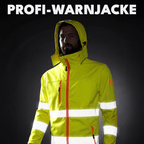 ACE Neon Lite Softshell-Warnjacke für Herren