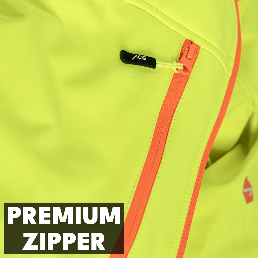 ACE Neon Lite Softshell-Warnjacke für Herren