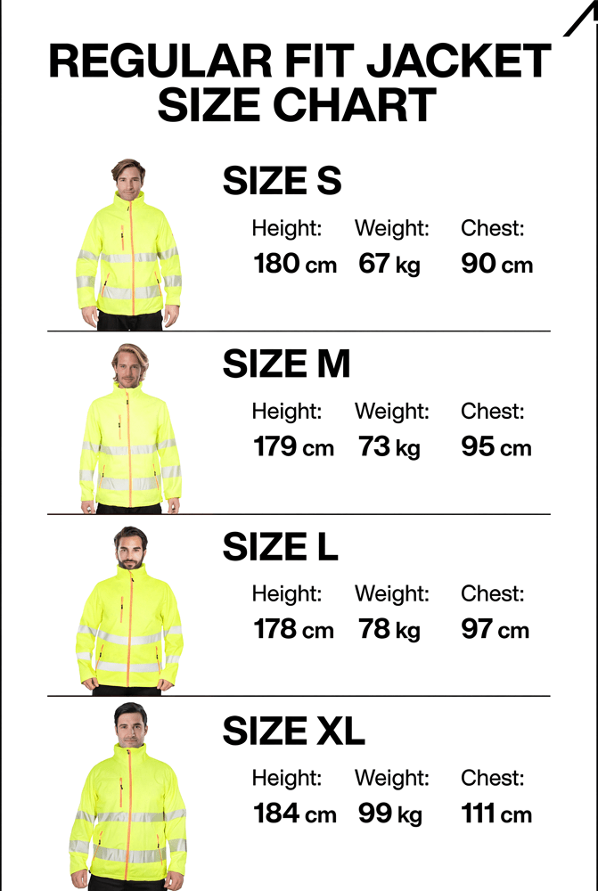 ACE Neon Lite Softshell-Warnjacke für Herren
