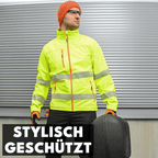 ACE Neon Lite Softshell-Warnjacke für Herren