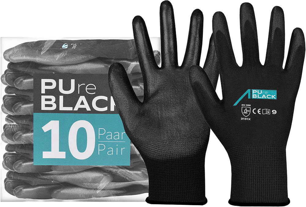 10 Paar ACE PUre Arbeitshandschuhe (Bild 1)