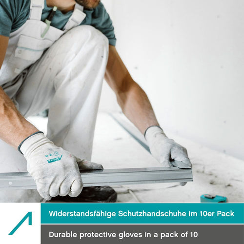 10 Paar ACE PUre White Arbeitshandschuhe (Bild 2)