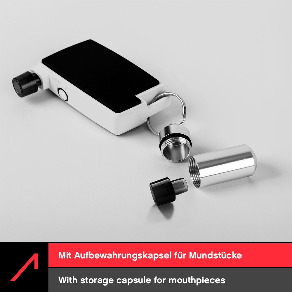ACE XS Lite Alkoholtester mit 96,3% Richtigkeit laut TU Wien (2026) + 20 Mundstücke & Kalibrier-Gutschein (Bild 4)