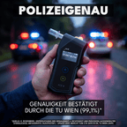 ACE X Alkoholtester mit 99,1% Richtigkeit laut TU Wien (2026) + 25 Mundstücke & Kalibrier-Gutschein