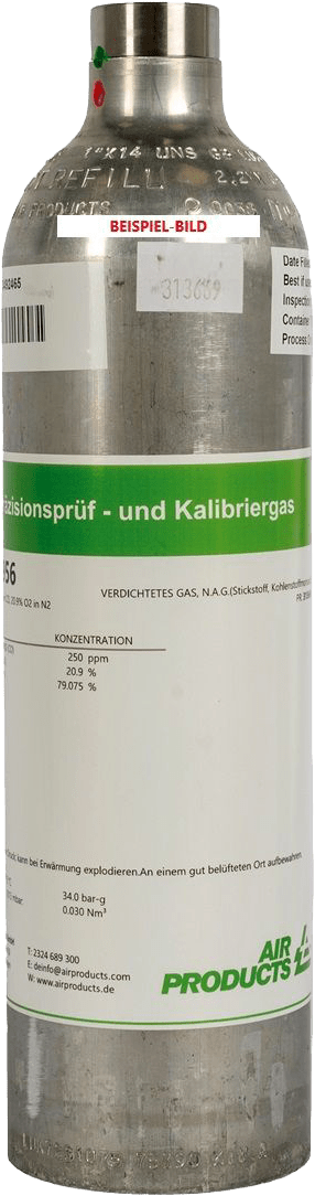 Air Products Prüf- und Kalibriergasflaschen - 3-Gas-Gemische - Aerosol (12 L), 34 L, 58 L oder 110 L Druckdosen mit langer Haltbarkeit