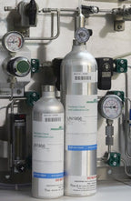 Air Products Prüf- und Kalibriergasflaschen - 5-Gas-Gemische - Aerosol (12 L), 34 L, 58 L oder 110 L Druckdosen mit langer Haltbarkeit (Bild 6)