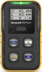 Honeywell BW - Flex5 Gas-Warngerät mit Bluetooth-Funktion - Bis zu 5 Gase überwachen - u.a. mit Infrarot-Sensor für CO2 und CH4 (Bild 1)