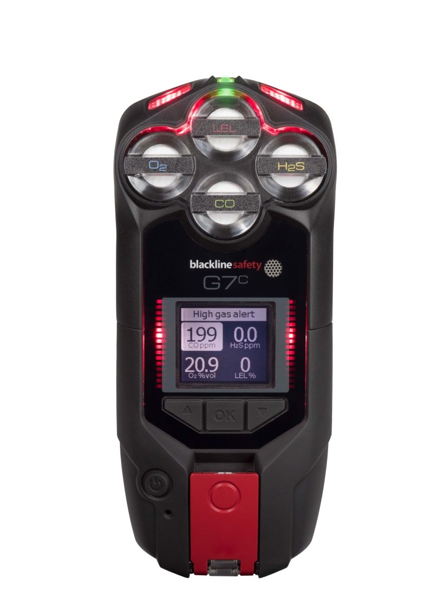 Blackline Safety G7c Gas-Warngerät mit GPS Funktion - umfangreiches Zubehör - optionalen Dienstleistungen verfügbar Mit Pumpe (Bild 7)
