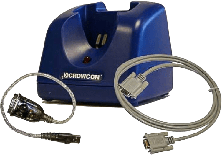 Crowcon Gasman Ladegerät-Schnittstellen Kit (beinhaltet: Einzelladegerät mit Schnittstelle USB-RS232-Adapter, PC-Kabel und Multi-Region-Netzteil) (Bild 1)