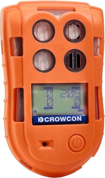 Crowcon T4 - Gas-Warngerät zur Detektion von 2 - 4 Gasen - UEG (CH4) - O2 - H2S - CO - verschiedenste Varianten (Bild 1)