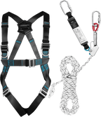 ACE Absturzsicherung - Note "Sehr Gut" im Vergleichstest - Fallschutz-Geschirr und Auffang-Gerät - EN 353-361 - max. 100 kg (Bild 1)