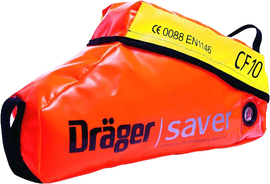 Dräger CF 15 SE Tragetasche - für die Umrüstung einer Dräger Saver CF 15 zur SE-Version (Bild 1)
