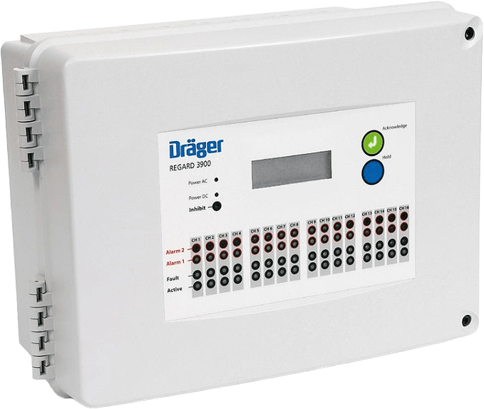 Dräger Regard 3900 Serie, modulare eigenständige Auswerteeinheiten, 4 bis 20 mA, 4 bis 16 Messkanäle