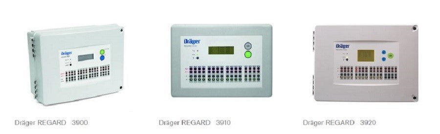 Dräger Regard 3900 Serie, modulare eigenständige Auswerteeinheiten, 4 bis 20 mA, 4 bis 16 Messkanäle