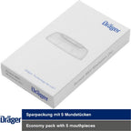 Dräger Alkoholtester-Mundstücke - 5 Mundstücke mit Rückatemsperre für Alcotest 3820 und 4000 - hygienisch einzeln verpackt (8325250) (Bild 4)