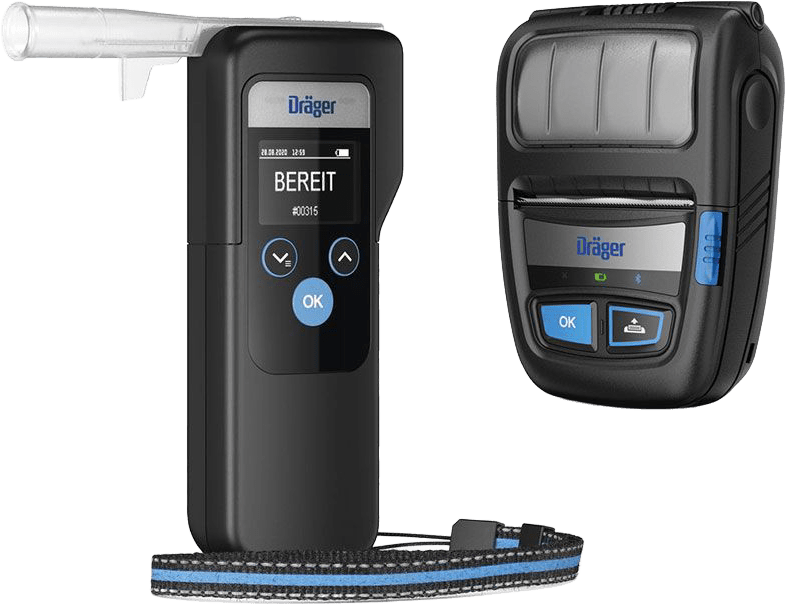 Dräger Alcotest 6000 Alkoholtester + 25 Mundstücke & Kalibrier-Gutschein (Bild 1)