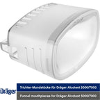 Dräger Mundstück-Trichter - 10 Mundstücke für Alcotest 5000 und 7000 - hygienisch einzeln verpackt - ideal für Massentests (Bild 2)