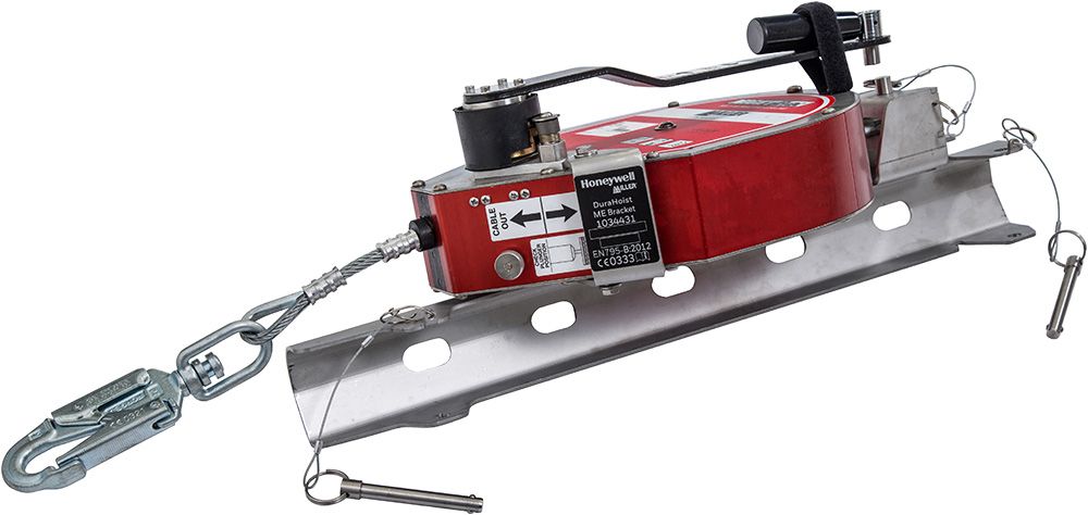 Miller DuraHoist 3Pod - mit MightEvac Höhensicherungs-Gerät (15 m) & Halterung - anpassbares Dreibein zur Absturz-Sicherung Q-87586 (Bild 6)