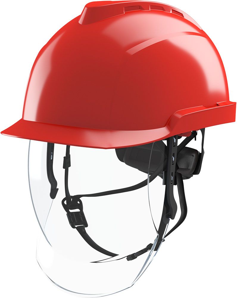 MSA V-Gard 950 Schutzhelm mit Visier (Bild 1)