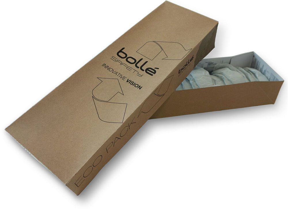 BollÃ© Safety Knox Schutzbrille - taktische Sonnenbrille mit UV-Schutz - beschlag- & kratzfeste Beschichtung Getönt (Bild 3)