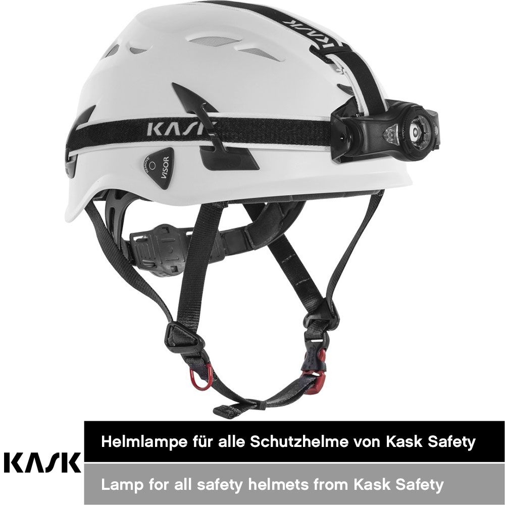 Kask Safety KL3 Helmlampe - Leuchte für Schutzhelme - Lampe mit Bluetooth, App und bis zu 750 Lumen - verschiedene Lichtmodi (Bild 2)