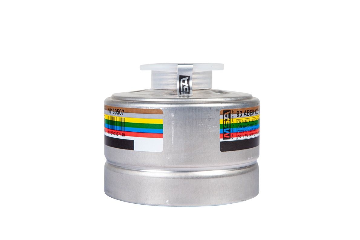 MSA Gas-, Partikel- oder Kombinationsfilter mit EN148-1-Gewindeanschluss, versch. Filterklassen A1B2E2K1 CO NO Hg P3 R D (Bild 5)