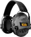 Sordin Supreme Pro-X LED Kapsel-Gehörschutz aktiv mit Leder-Kopfband - Limited Night Camo Special Edition (Bild 1)