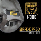 Sordin Supreme Pro-X LED Kapsel-Gehörschutz aktiv mit Leder-Kopfband - Limited Night Camo Special Edition (Bild 2)