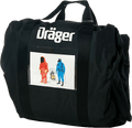 Dräger Transporttasche - aus reißfestem, beschichtetem Nylongewebe, schwarz (Bild 1)