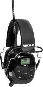 WOLF Protection Headset PRO Gen 2.0 Kapsel-Gehörschutz mit Bluetooth & Radio (Bild 1)