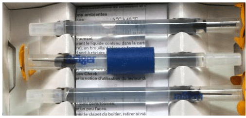 Dräger Flow-Check Nebelpatronen für Strömungsprüfungsgerät (VE = 3 Stück) (Bild 1)