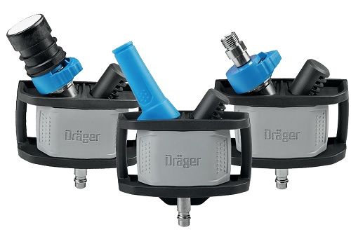 Dräger X-plore 9500 Druckluftverteiler mit Niederdruckwarnpfeife (Bild 1)